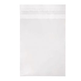 Umweltfreundliche Beutel 16.5x23 + 3cm Transparent (100 Stück) [GC6H9]