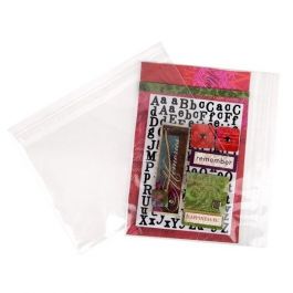 Umweltfreundliche Beutel 23.5x15.9cm Transparent - Premium (100 Stück) [GC69]