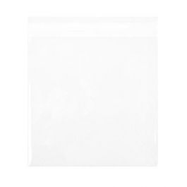 Umweltfreundliche Beutel 13.8x13.3cm Transparent - Premium (100 Stück) [GC5X5]