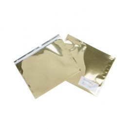 Glamour-Versandtaschen Metallisch Gold mit Sichtfenster 30.5x23cm (100 Stück) [MMW129SG]