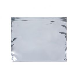 Glamour-Versandtaschen Metallisch Silber 30.5x23cm (100 Stück) [MM129S]
