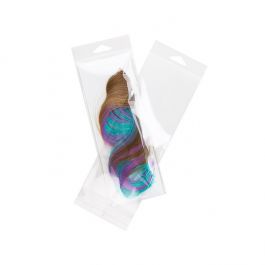 Headerbeutel Transparent 9.2x23.5cm Wiederverschließbar (100 Stück) [HB39]