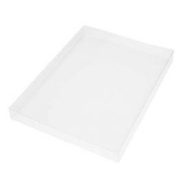 Aufschiebedeckel Transparent 11.6x2.7x15.2cm (25 Stück) [SC17]