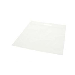 Polytragetaschen Transparent 33.6x33.6 + 6.4cm 75 Mikron mit Druckverschluss (100 Stück) [ZH13CL5]