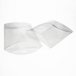 Kissenschachteln Transparent 22.5x5x30.5cm mit Aufhängeloch (25 Stück) [PB110]