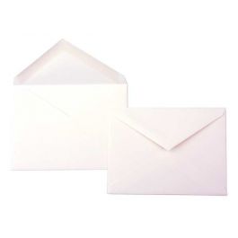 Umschläge Natürlich 16.5x12.1cm Premium Intransparent (50 Stück) [E111]