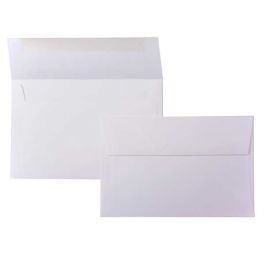 Umschläge Weiß 22,2x14,6cm Premium Undurchsichtig (50 Stück) [E140]