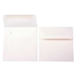 Umschläge Natürlich 12,7x12,7cm Premium Undurchsichtig (50 Stück) [E181]