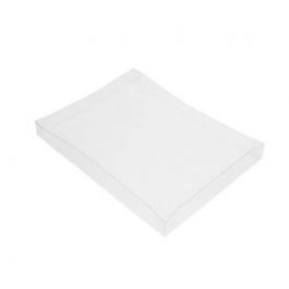 Deckel Transparent & Faltbar 9.7x1.7x13.8cm (25 Stück) [BT10]