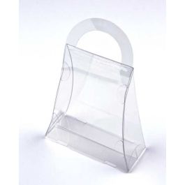 Klarsichtschachteln Handtaschenstil 11x4.4x13.3cm (25 Stück) [FS182]