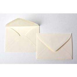 Umschläge Natürlich 9,4x6,8cm Premium (50 Stück) [E151]