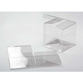 Klarsichtschachteln 12.7x7.6x5.1cm mit Automatikboden (25 Stück) [PLB199]