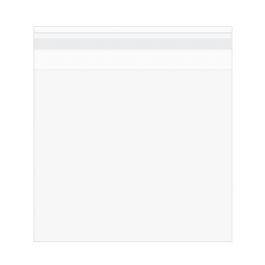 Klappenbeutel 14.5x12.7cm Hochtransparent (100 Stück) [B53Q5]
