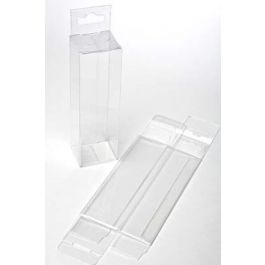 Klarsichtschachteln 3.8x3.2x12.7cm mit Aufhängemöglichkeit (25 Stück) [HFB220]