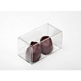 Klarsichtschachteln für Pralinen 3.5x3.7x7cm Transparent (25 Stück) [FPB226]