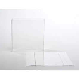 Aufschiebedeckel Transparent 10.6x2.7x10.8cm (25 Stück) [SC99]