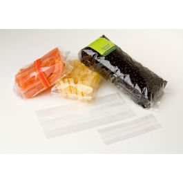 Plastikbeutel 8.9x5.7x30.5cm mit Seitenfalten schwere Qualität (100 Stück) [HDGB11]
