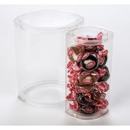 Luxuriöse Geschenkverpackung (oval) 8x5.2x15.4 cm (25 St.) [CTES26]