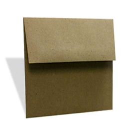 Umschläge Braun 12.7x12.7cm (50 Stück) [EB80]