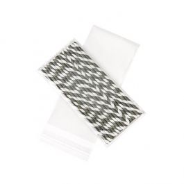 Plastikbeutel 11.5x22cm Transparent & Wiederverschließbar (100 Stück) [KO-30165]