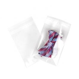 Plastikbeutel 12.7x18.7 cm Transparent & Wiederverschließbar (100 Stück) [KO-30154XL]