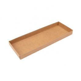 Schachtelböden Kraft 10,8x2,5x30,5 cm (25 Stück) [KR11]