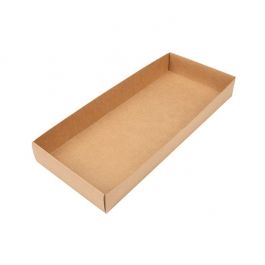 Schachtelböden Kraft 12,7x3,8x30,5 cm (25 Stück) [KR12]