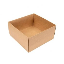 Pappschachtelböden Kraft 15,2x7,6x15,2 cm (25 Stück) [KR14]