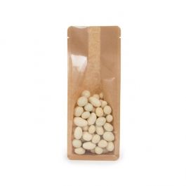 Blockbodenbeutel Kraft 8.9x7x22.9 cm (100 Stück) [BB2K]