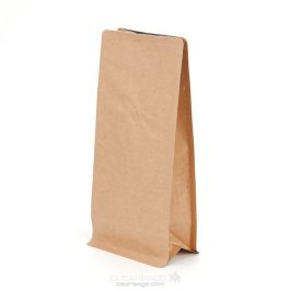 Kaffeebeutel Kraft 10.8x7.6x27.3cm mit Ventil | 450 Gramm (100 Stück) [SQMN9KV]