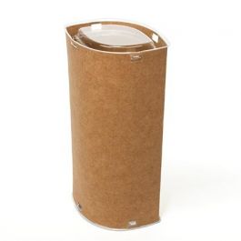 Luxuriöse Geschenkverpackung (oval) 7,8 x 5,2 x 15.4cm (25 Stück) [KTES26]
