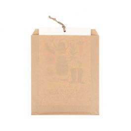Warentaschen Braun 20.3x25.4cm (100 Stück) [MB3K]
