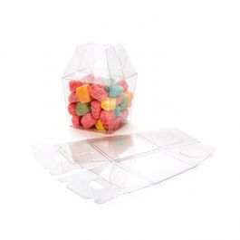 Klarsichtschachteln Take-Away-Stil 6x5.1x5.4cm (25 Stück) [FS282]