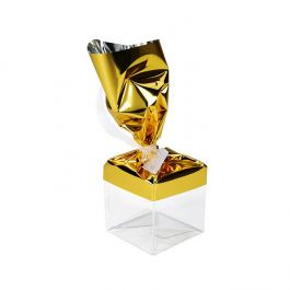 Folientopper Metallic Gold 12,7x22,9 cm (25 Stück) [MT1G]