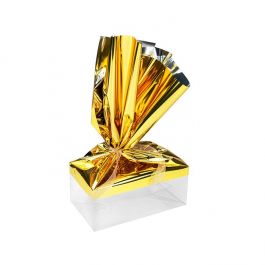 Folientopper Metallic Gold 30,5x63,5 cm (25 Stück) [MT4G]