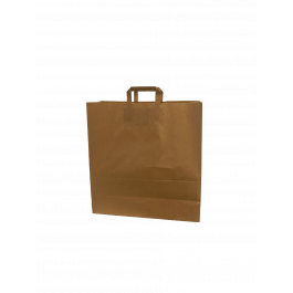 Papiertragetaschen 45x17x48cm Braun Kraft 100 g/m² (50 Stück) [PADB10047]