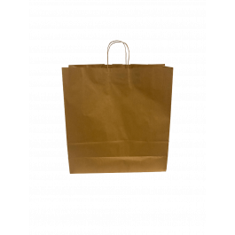 Papiertragetaschen Braun 45x17x48cm (50 Stück) [PAMB4548]