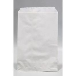 Papierbeutel Weiß 17x24cm Zellulose 35g/m² (100 Stück) [PAVL1714]