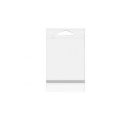 Headerbeutel Transparent 13.8x18.4cm mit Schutzverschluss (100 Stück) [HB75PC]