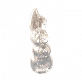 Transparenter Osterhase aus Plastik 18.4x6.9cm (25 Stück) [PEP-1116190]