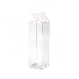Klarsichtschachteln 5.2x5.2x15.5cm Transparent (25 Stück) [PLB327]