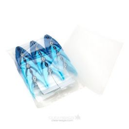 Polybeutel 15.2x20.3cm LDPE 100 Mikron (100 Stück) [PE468]