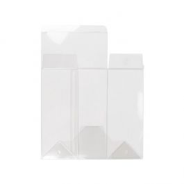 Klarsichtschachteln rPET mit Automatikboden 13.7x7.6x18.7 cm (25 Stück) [PLB67R]