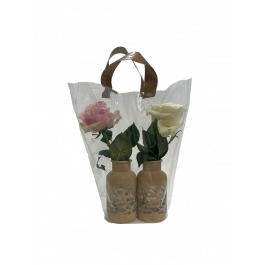 Hülse mit Griffen für Blumenvasen klein 38x43x20cm unten (50 Stück) [SL003887A]
