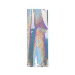 Kunststoffbeutel Glitter Holographisch 7,6x20,3 cm und Verschweißbar (25 Stück) [SVP38HG]
