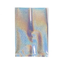 Kunststoffbeutel Glitter Holographisch 10,2x15,2 cm und Verschweißbar (25 Stück) [SVP46HG]
