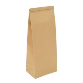 Kraftbeutel Braun wiederverschließbar 10.8x6.4x26.7cm (100 Stück) [TTB2K]