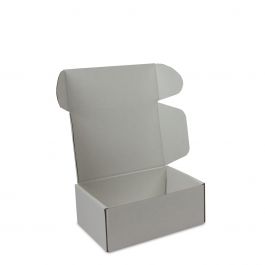 Versandkartons 27x20x13cm Weiß (50 Stück) [FP-VPD099]