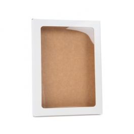 Pappschachteln glänzend Weiß 13.7x1.5x18.7cm (25 Stück) [WGWG1]