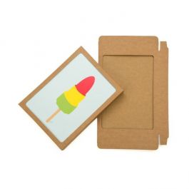 Pappschachteln mit Sichtfenster 13.7x2.2x18.7cm (25 Stück)